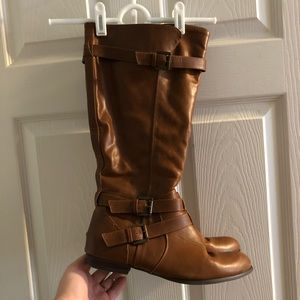 Avenue Wide Calf Knee High Boots
